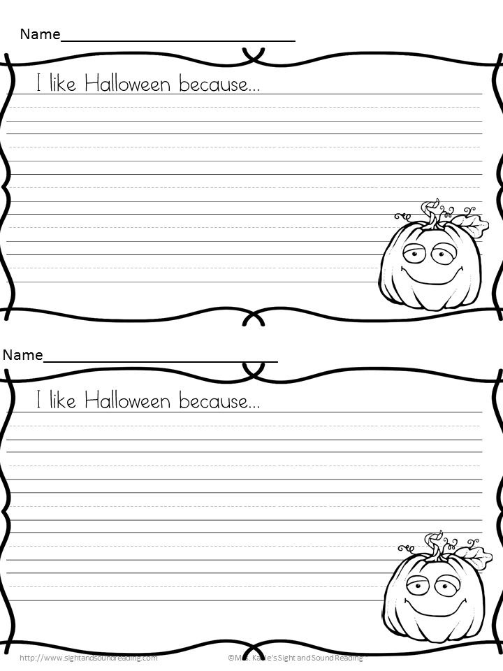 Halloween Writing Prompts Dollarlessonclub
