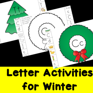 Letter Activities for Winter