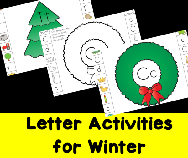 Letter Activities for Winter