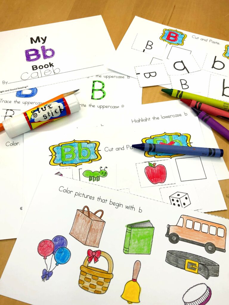 Letter B Lessons For Kindergarten Or Preschool – Dollarlessonclub.com