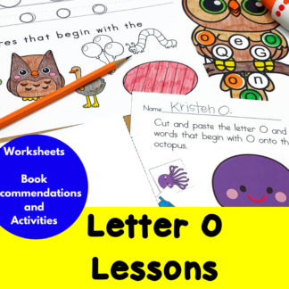 Letter O Lessons