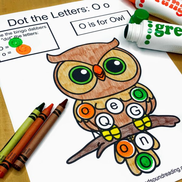 Letter O Lessons and Worksheets