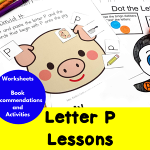 Letter P Lessons