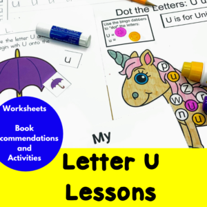 Letter U Lessons
