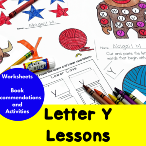 Letter Y Lessons for Kindergarten
