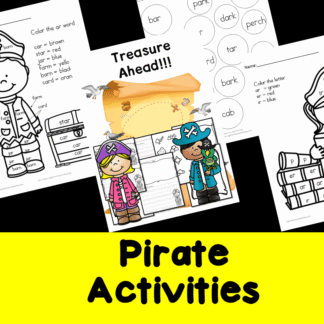 Pirate Activities for Kindergarten