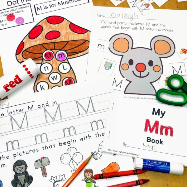 Letter M Lessons and Worksheets