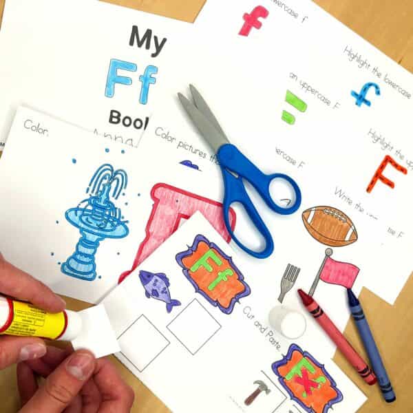 Letter F Lessons and Worksheets