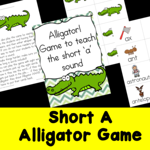 Short A Alligator Game