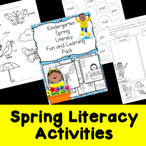 Spring Literacy Activities for Kindergarten