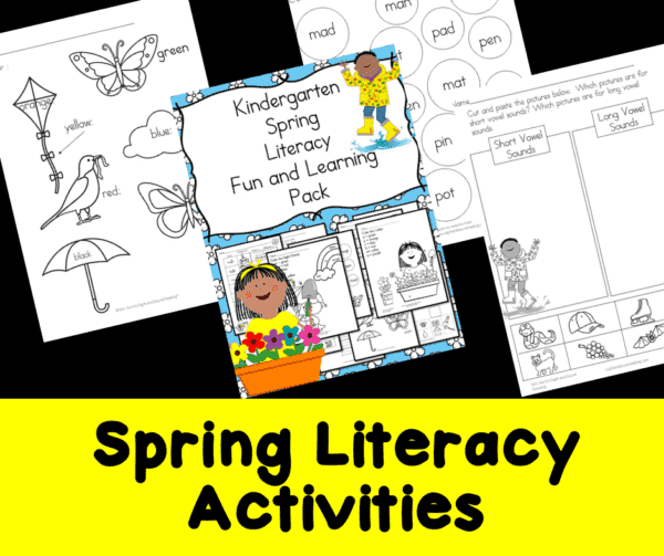 Spring Literacy Activities for Kindergarten