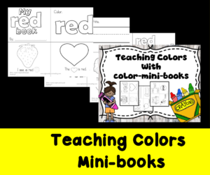 Teaching Colors - Mini book