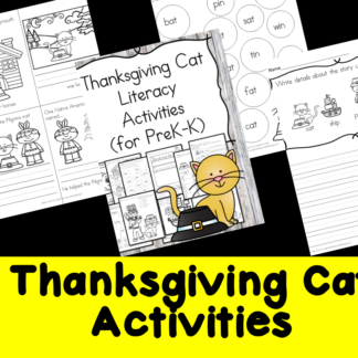 Thanksgiving Cat Activities
