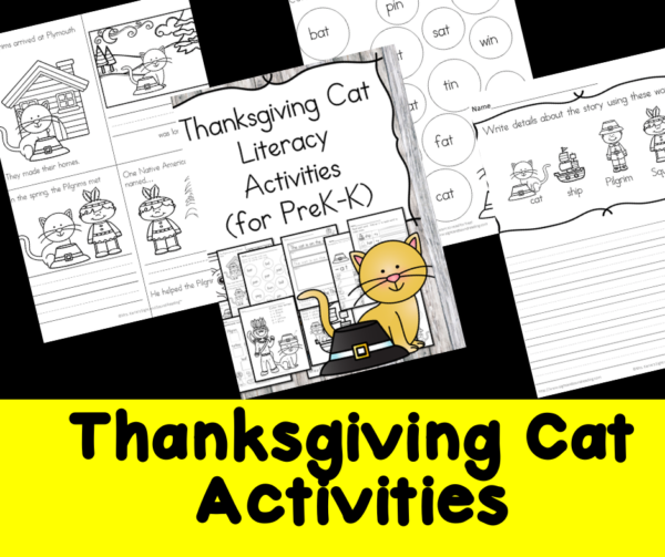 Thanksgiving Cat Activities