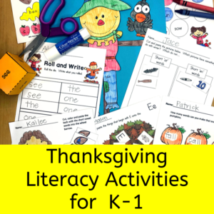 Thanksgiving Lesson Plans for Kindergarten