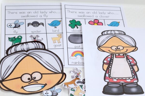 Craftivity:  There was an old lady who swallowed..... - Image 3