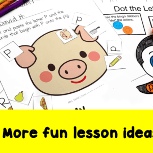 Lesson Plan for Kindergarten