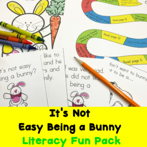 It's Not Easy Being A Bunny - Worksheets, Digital Classroom Activities